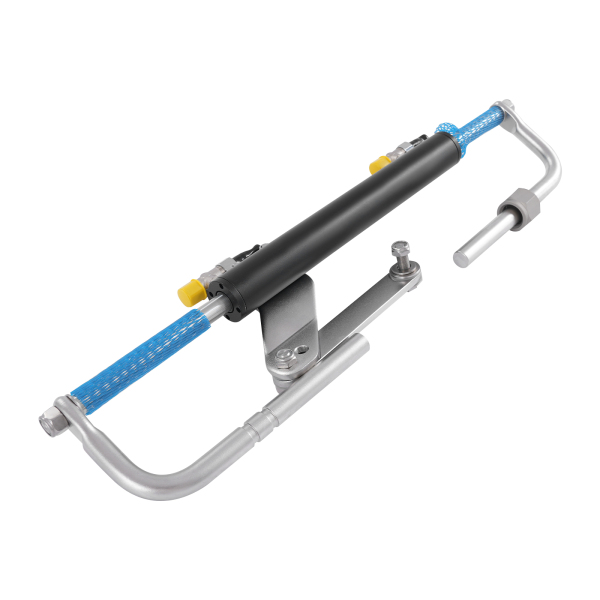 Hydraulisches Außenborder-Lenkkit, 90 PS Hydraulik-Lenkmechanismus für Boote mit Steuerpumpe, Hydraulisches Boots-Lenkkit Hydraulisches Außenborder-Lenkkit, 90 PS Hydraulik-Lenkmechanismus für Boote mit Steuerpumpe, Hydraulisches Boots-Lenkkit