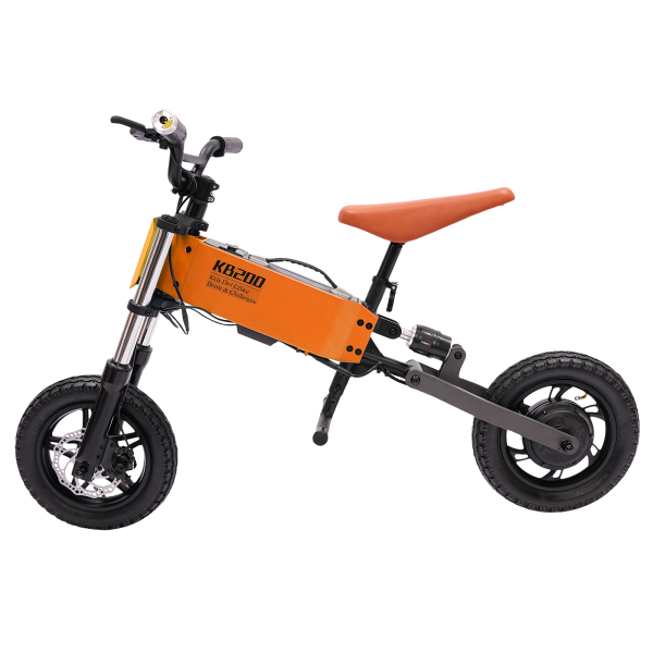 Orange Kinder-Balance-Fahrrad, Elektro-Balance-Fahrrad, Elektro-Motorrad für Jungen und Mädchen