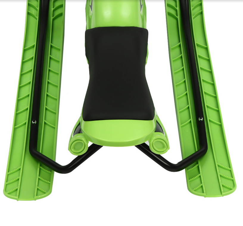 Lenkschlitten bis 80 kg Schlitten für Kinder Kinderschlitten Skiboblenkschlitten mit Bremse,Zugseil