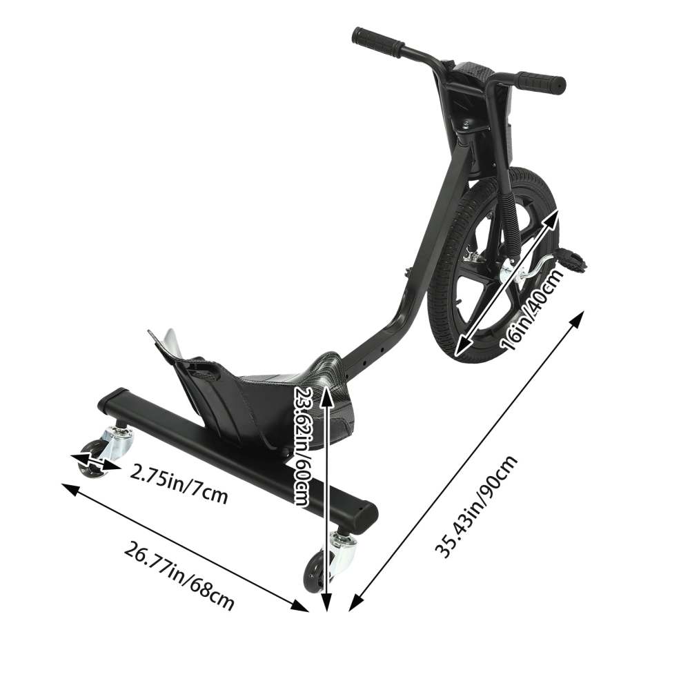 Jetson 360 Drifter CNCEST Drift Trike Pedal Go Kart Auffahrbares