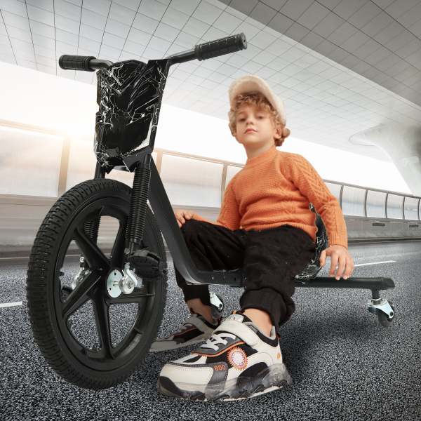 Drift Scooter, Ijzer, 100 Kg Draagvermogen, Achterwiel Met Verlichting, Voor Kinderen Vanaf 8 Jaar Om Te Leren Rijden En Plezier Te Hebben 6.5IN-E Drift Scooter, Ijzer, 100 Kg Draagvermogen, Achterwiel Met Verlichting, Voor Kinderen Vanaf 8 Jaar Om Te Leren Rijden En Plezier Te Hebben 6.5IN-E
