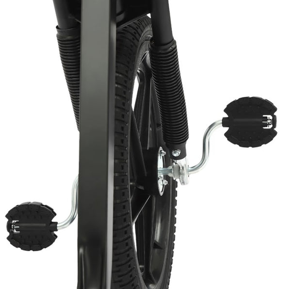 MEELRYD Drift Scooter Kinder - 3 Räder Verstellbarer Sitz Ab 6 Jahre Schwarz