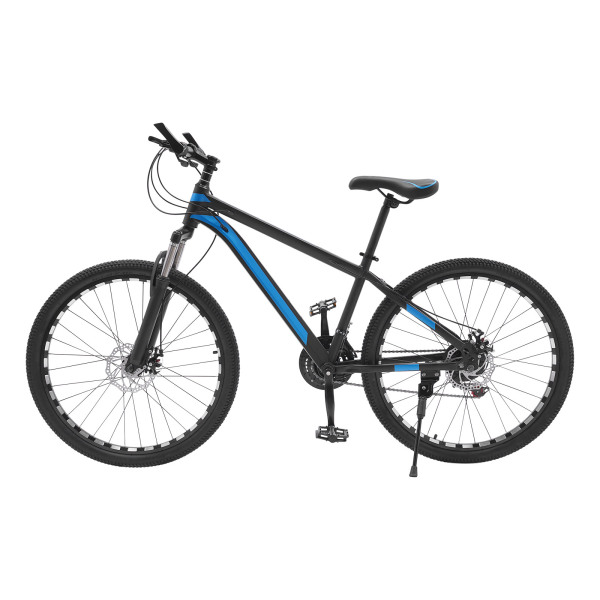 26 Zoll Mountainbikes, Scheibenbremsen, 21-Gang-Schaltung, Vollfederung, für Damen & Herren