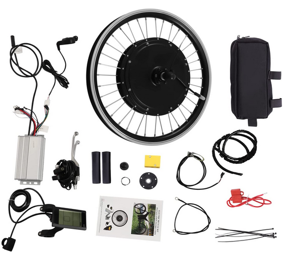 Ebike Umbausatz Elektrisches 20" Fahrrad Umbausatz E Bike Kit Getriebe-Nabenmotor-Kit Elektro-Fahrrad Conversion Kit