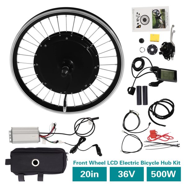 Ebike Umbausatz Elektrisches 20" Fahrrad Umbausatz E Bike Kit Getriebe-Nabenmotor-Kit