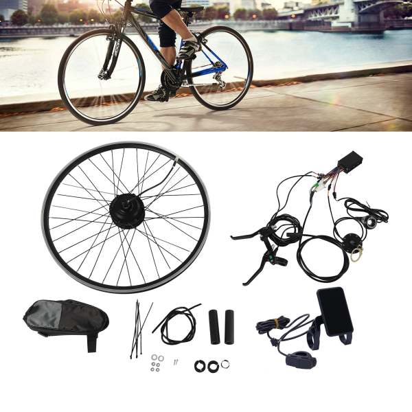 Elektrisches 28 Zoll 29 Zoll 700C Fahrrad Umbausatz E-Bike Umbausatz Elektrofahrrad Bausatz Vorderrad Elektrofahrrad Motor Umbausatz