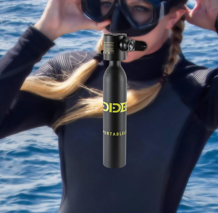 Mini Tauchflasche Für Tauchanfänger Tauchen Sauerstoffflasche 0.5L Taucherflasche Für Unterwasseratmung  Bis 10m-30m