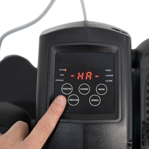 Ellipsentrainer, Under Schreibtisch Ellipsentrainer Einstellbarer Geschwindigkeits Unter Schreibtisch Pedaltrainer mit Fernbedienung, Sitzende Pedal Exerciser