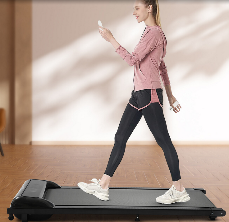 Elektrisches Laufband Schreibtisch Heimtrainer 2 in 1 Faltbares Laufband für Zuhause Schreibtisch-laufband Mit Fernbedienung