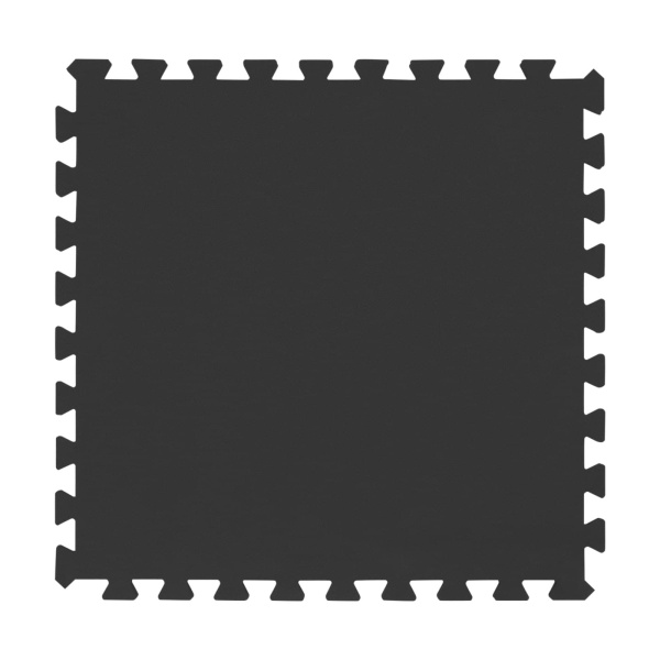 Runde, 196 cm x 12 mm große, isolierende EVA-Badewannenmatte – schwarz Runde, 196 cm x 12 mm große, isolierende EVA-Badewannenmatte – schwarz
