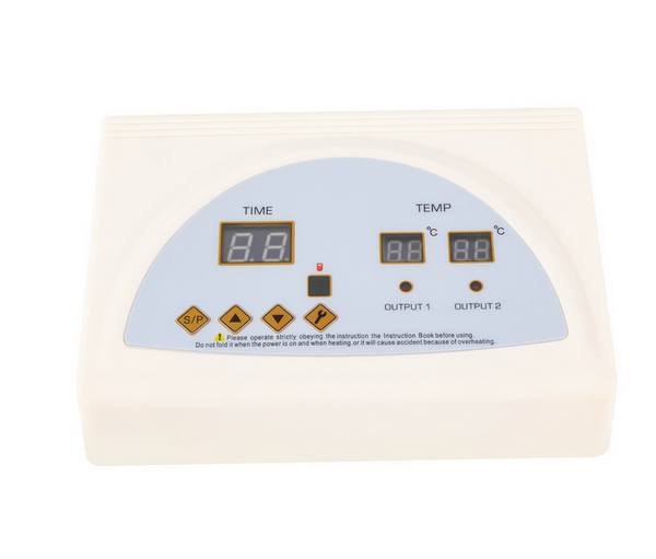 Fern-Infrarot-Saunadecke, 2 Zone Controller Sauna Blanket Saunasack Körper Shaper Massage Detox-Therapie