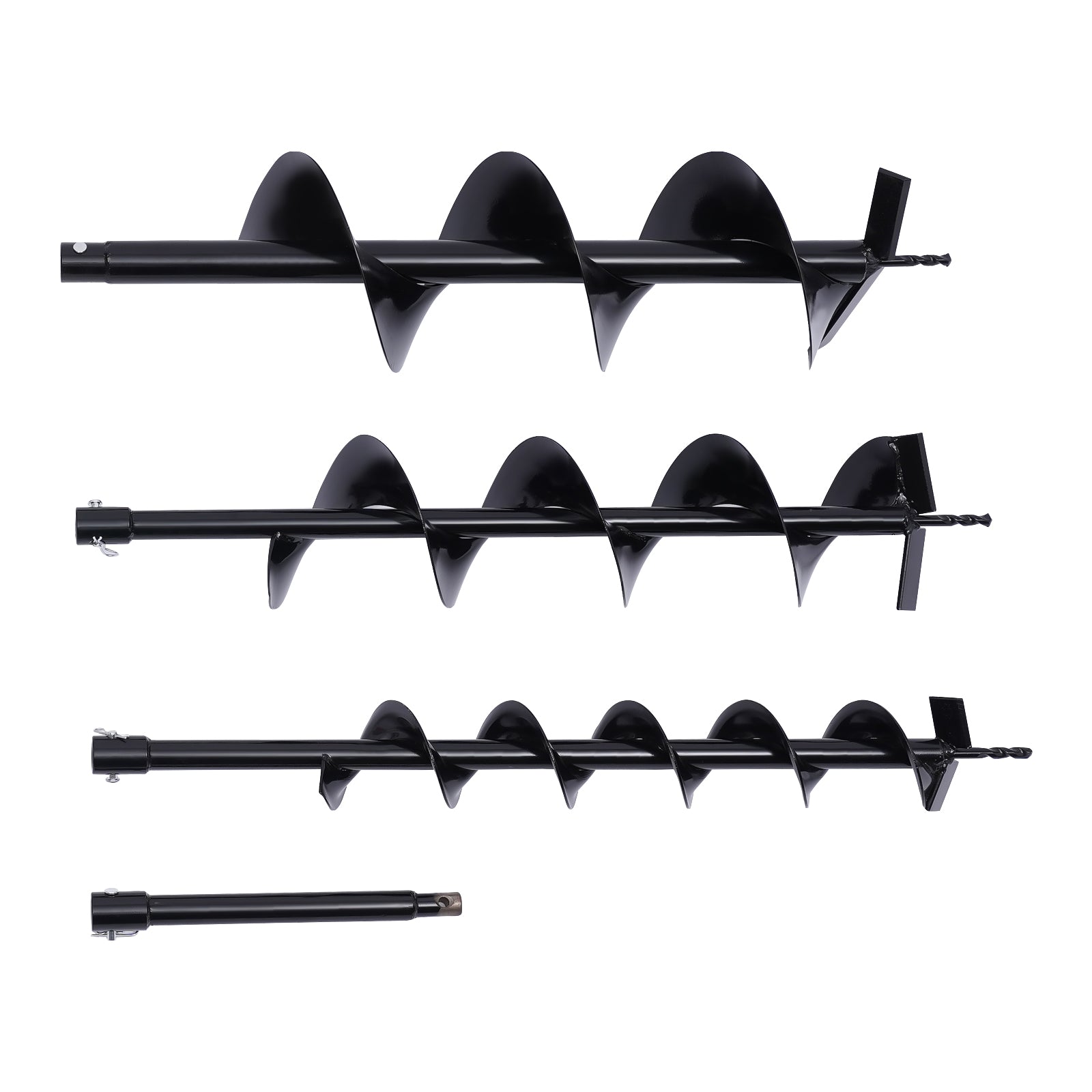 2-Takt 52cc Brunnenbohrer mit 4"/6"/8" Erdbohrer Set