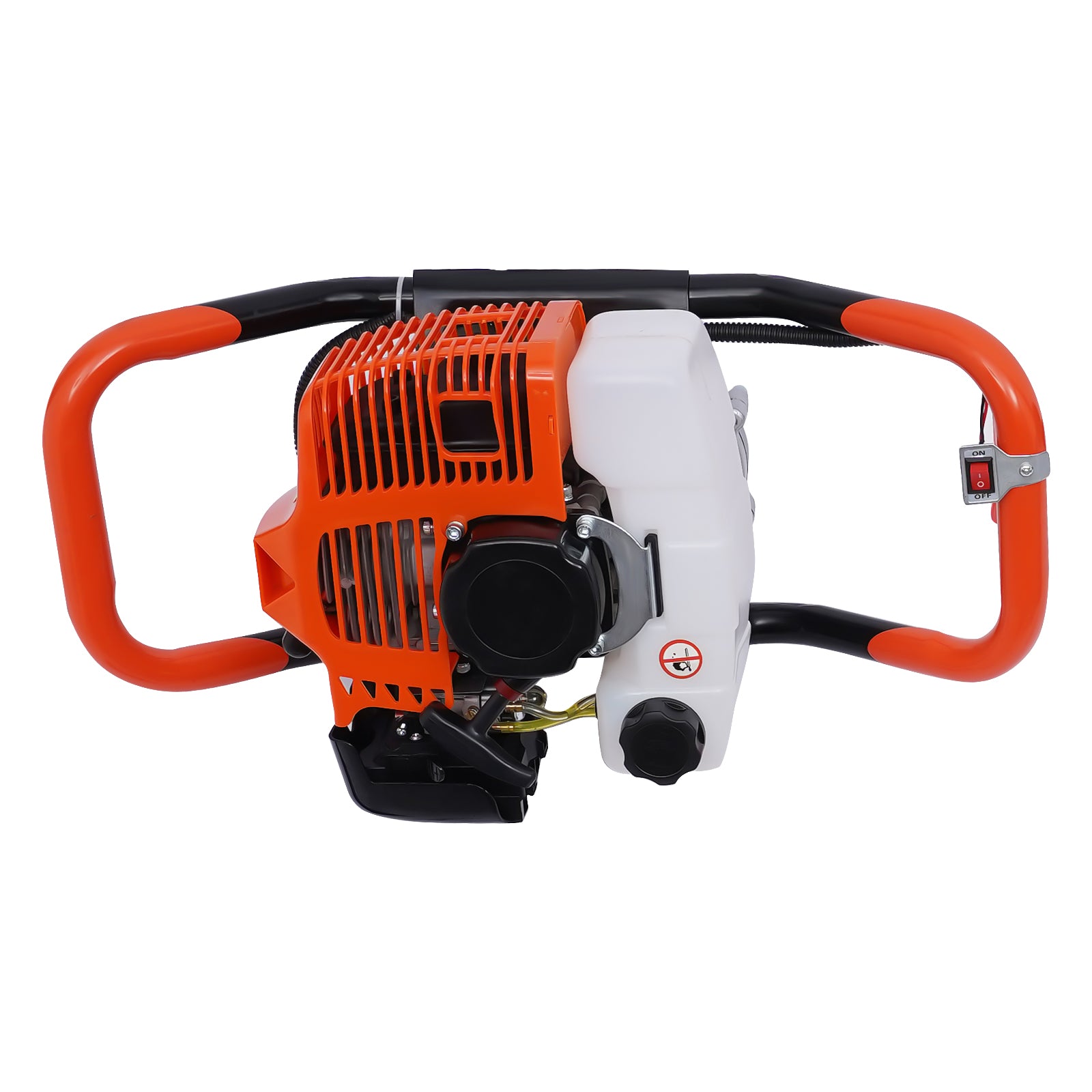 2-Takt 52cc Brunnenbohrer mit 4"/6"/8" Erdbohrer Set