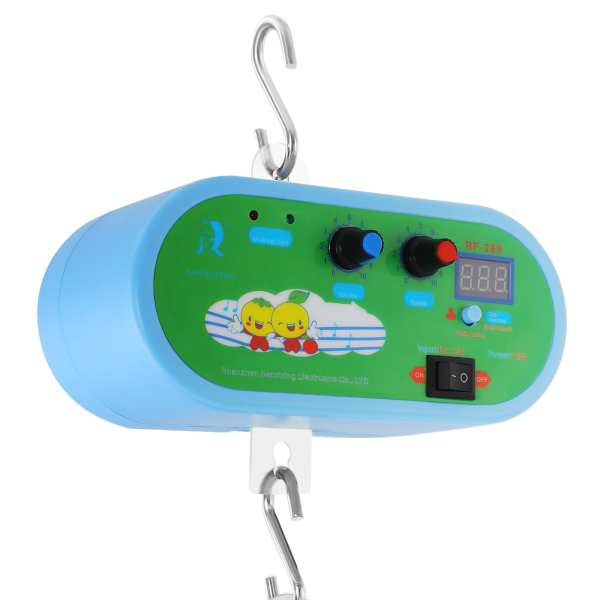 Elektrische Babyschaukelsteuerung (12 W), Schaukelfeder für Babywiege und Babyhängematte, Steuerung für Babywippe Elektrische Babyschaukelsteuerung (12 W), Schaukelfeder für Babywiege und Babyhängematte, Steuerung für Babywippe