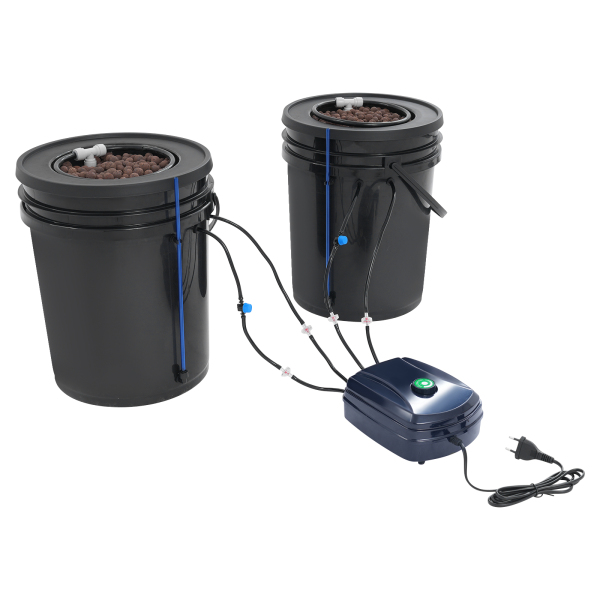 2-teiliges Hydrokultursystem, 5-Gallonen-Tiefwasserkultur mit Luftpumpe, Mechanismus für Tiefwasserkultivierung 2-teiliges Hydrokultursystem, 5-Gallonen-Tiefwasserkultur mit Luftpumpe, Mechanismus für Tiefwasserkultivierung