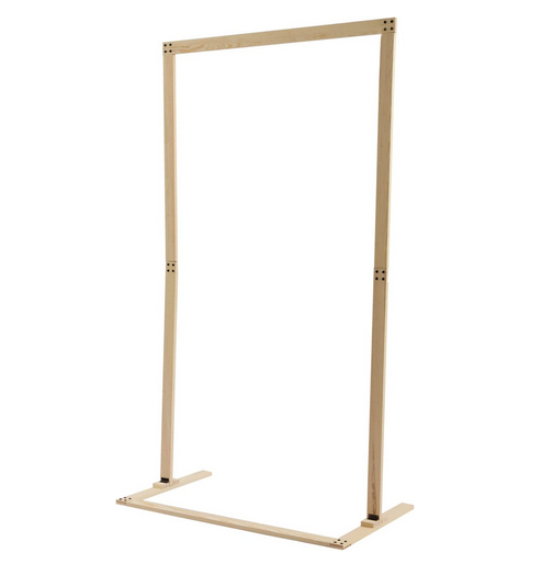 Hochzeit Blumenständer aus Holzbogen Hochzeitsbogen Abnehmbarer Blumenständer Holzlaube Dekoration