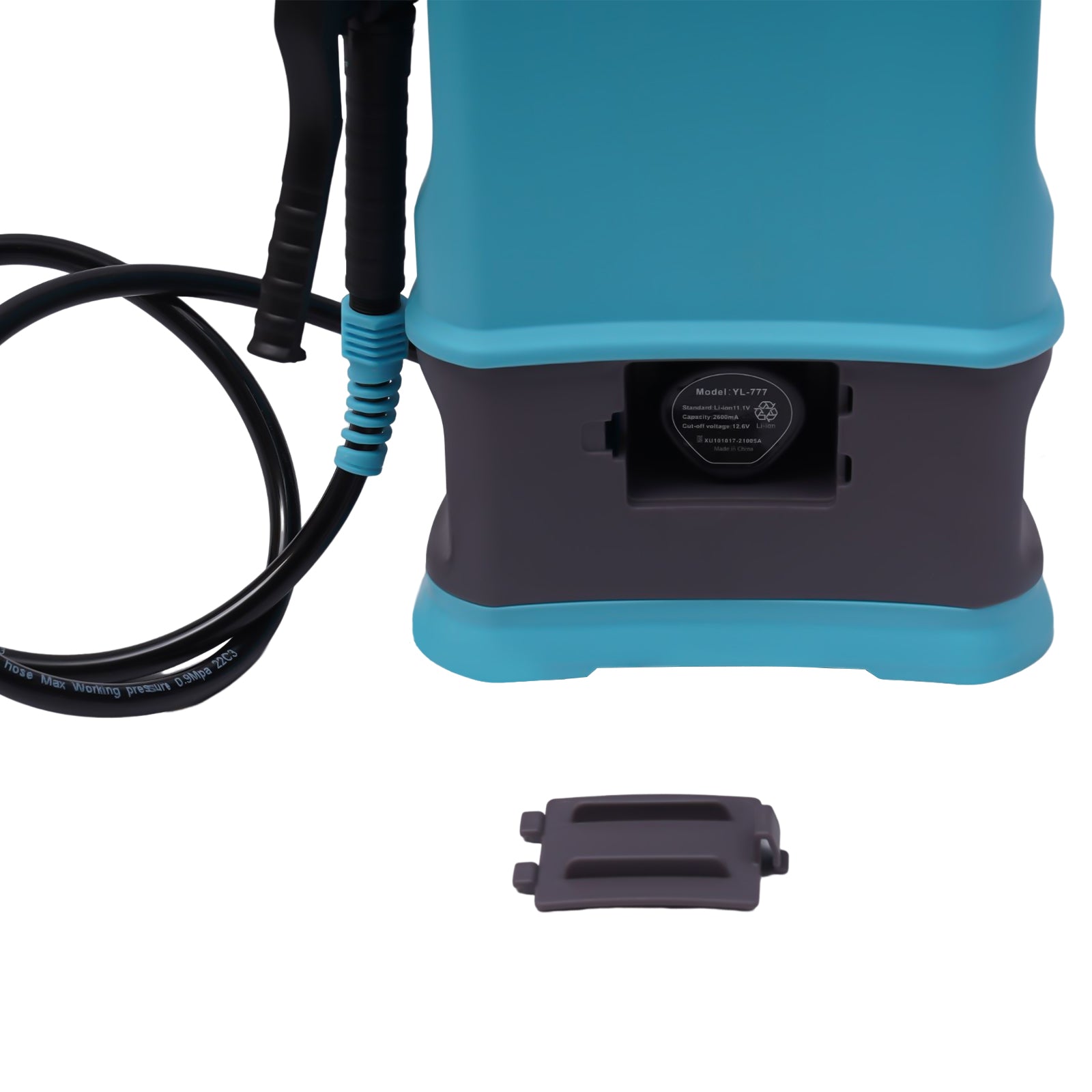 3.2 Gallon batteriebetriebener Sprüher für Langzeitsprüher, Gartensprüher für Unkrautsprüher mit justierbarem Sprühstab und mehreren Düsen