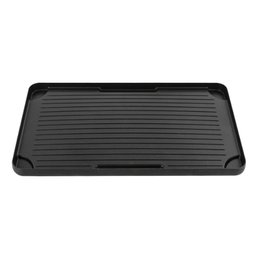 Gaskocher Camping 2 Flammig + Grillplatte, Tragbarer Campingkocher Gasherd Kochfeld mit Automatische Piezo-Zündfunktion