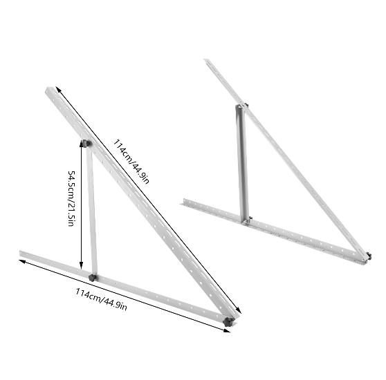 45 Zoll Einstellbar-Solar Panel Montagehalterungen Tilt Mount Bracket