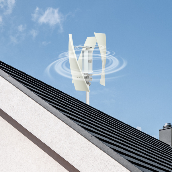 X3 Weiß mit Windrad 24V 100W Vertikale Windturbine, Vertikaler Windgenerator mit zusätzlichem Windrad X3 Weiß mit Windrad 24V 100W Vertikale Windturbine, Vertikaler Windgenerator mit zusätzlichem Windrad