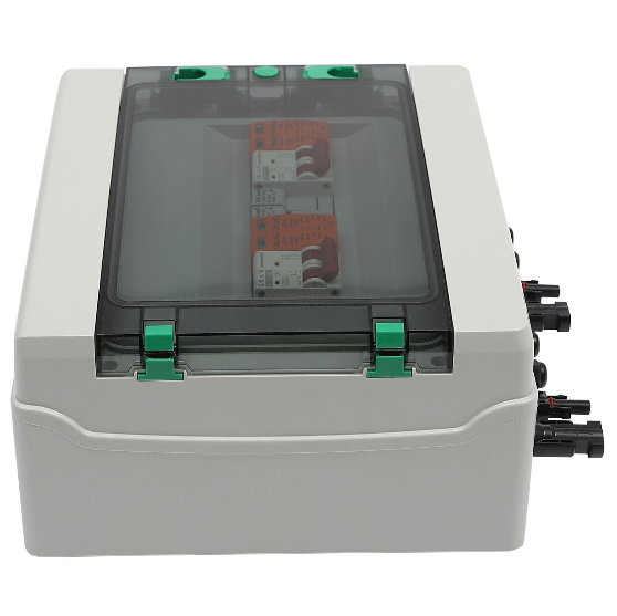 500V Solar PV Kombinator Anlage Anschlusskasten Box Solarpanel 32A/63A 2 Strings