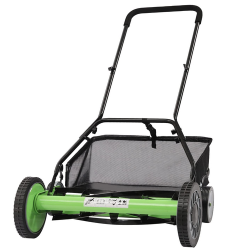 Manueller Rasenmäher Cylinder Lawnmower Spindelmäher Handrasenmäher Verstellbarer Hand Push Rasen Rasenmäher