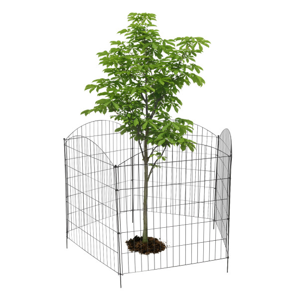 5 Gartenzäune, Grabschutzzäune, Gartenbarriere für Hunde und Hühner für Gärten, Höfe und Parks