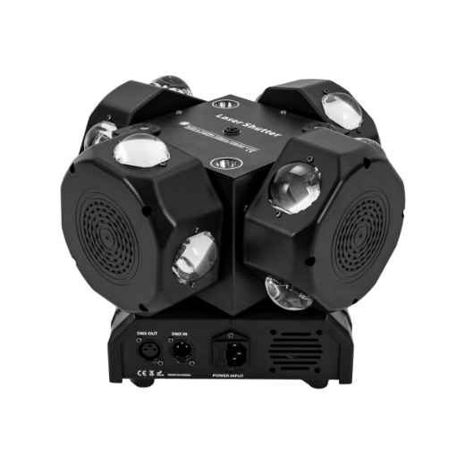 Beweglicher Kopf DJ Licht, rotierende Strobe Lichter, Bühnenbeleuchtung Multi-Effekte Party Lich