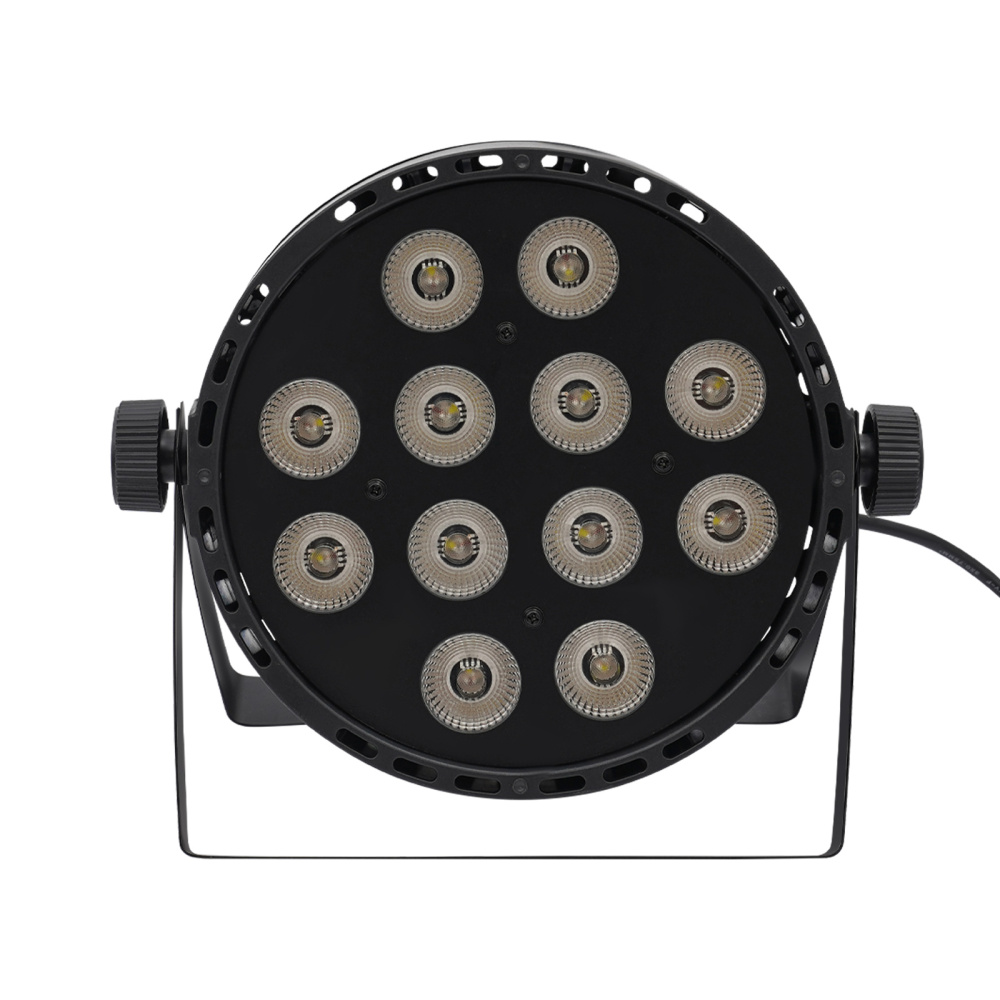 LED PAR, 12 LEDs Scheinwerfer Par 4-in-1-RGBW Disko Licht