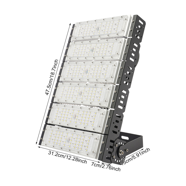 Außenflutlicht, LED-Stadionflutlicht, wasserdichtes Flutlicht für Tunnel, Fabriken, Sportplätze, Innenhöfe und Baustellen Außenflutlicht, LED-Stadionflutlicht, wasserdichtes Flutlicht für Tunnel, Fabriken, Sportplätze, Innenhöfe und Baustellen