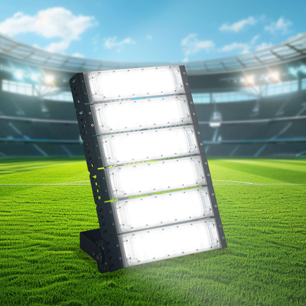 Außenflutlicht, LED-Stadionflutlicht, wasserdichtes Flutlicht für Tunnel, Fabriken, Sportplätze, Innenhöfe und Baustellen
