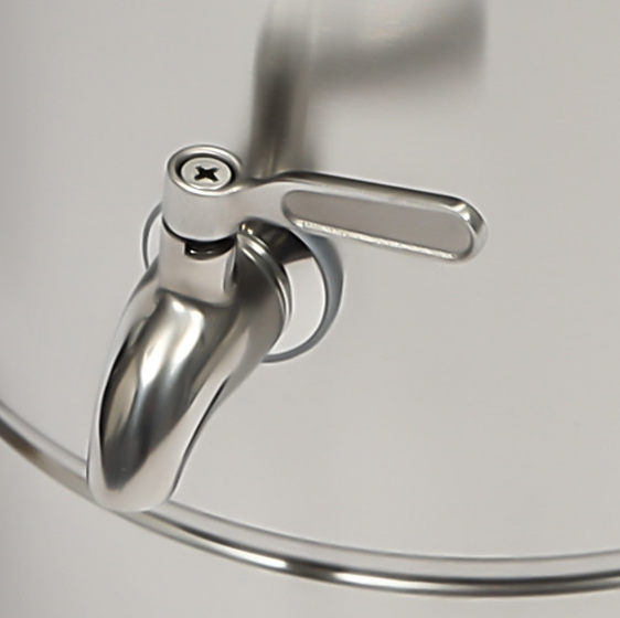 Wachsschmelzgerät , 10.5 Qts großer elektrischer Wachsschmelztopf mit einfachem Ausgießer und Temperaturkontrolle